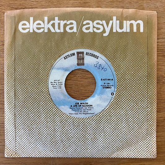 Joe Walsh - A Life Of Illusion / 1. US-Press. 1981 - (M-/VG+)