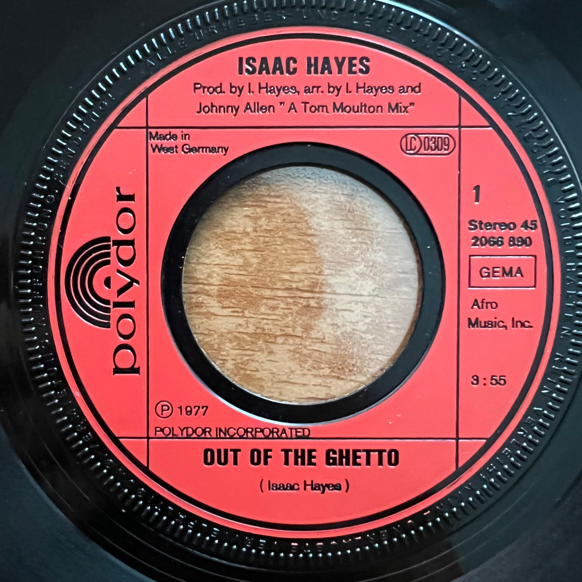 Isaac Hayes - out Of The Ghetto / 1. D-Press. 1978 - (VG+/VG+)