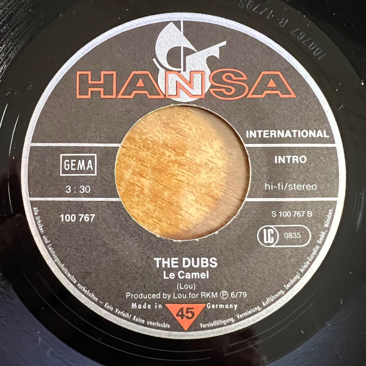 Dubs - Take Five / 1. D-Press. 1979 - (VG++/VG++)