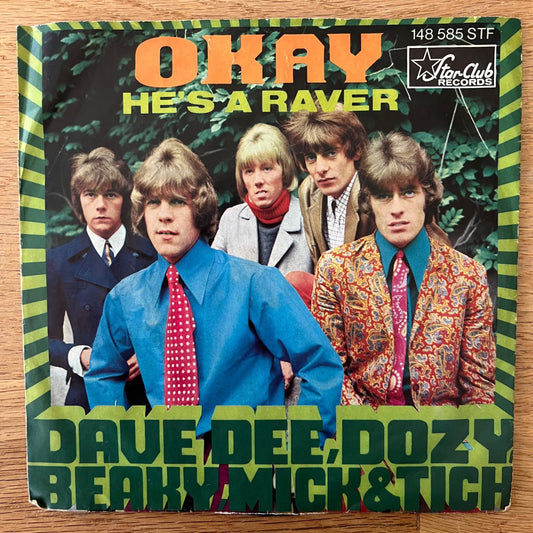 Dave Dee, Dozy, Beaky, Mick & Tich - Okay / 1. D-Press. 1967 (VG+/VG+)