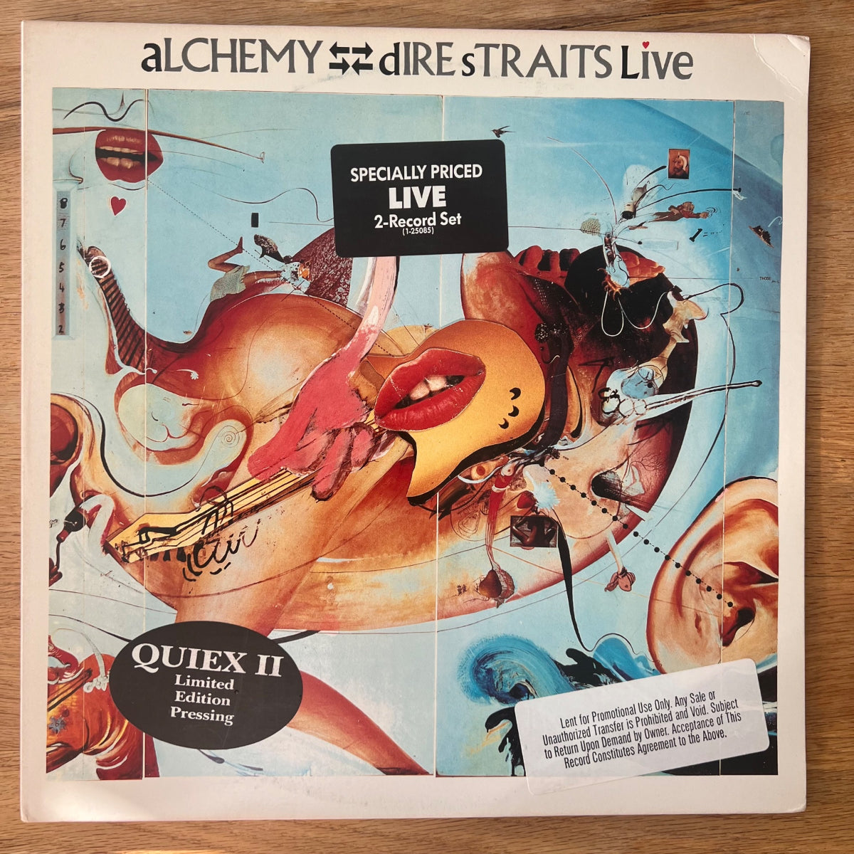 Dire Straits - Alchemy (Live) / US-Promo 1984 - (M-/VG++)