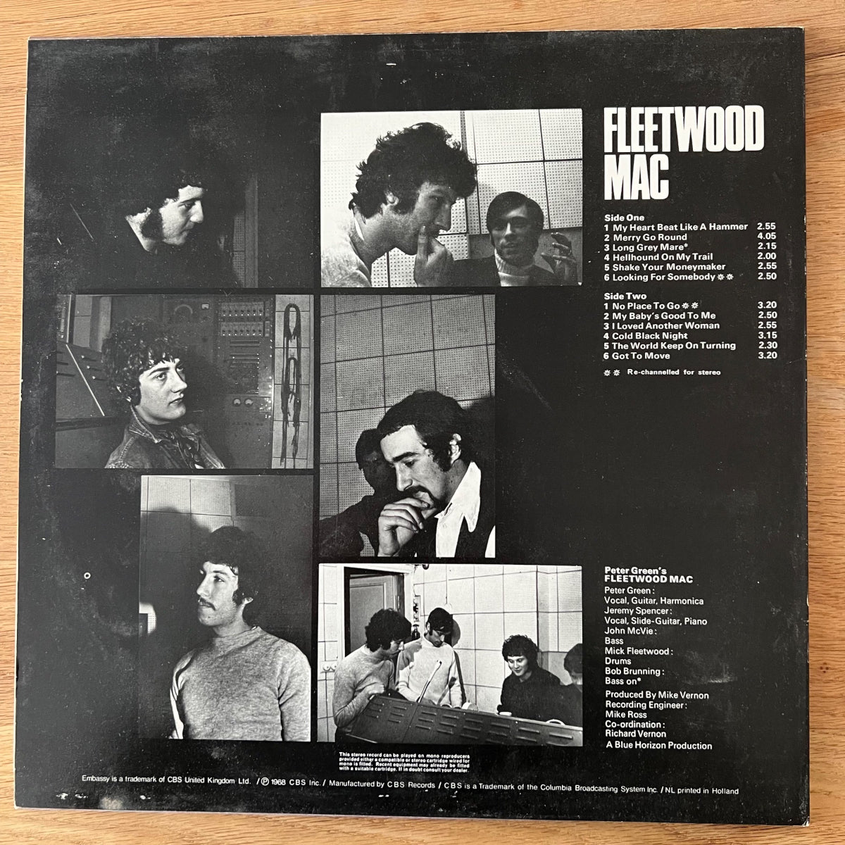 Fleetwood Mac - Peter Green's Fleetwood Mac / EU-Press. 1973 - (M-/VG++)