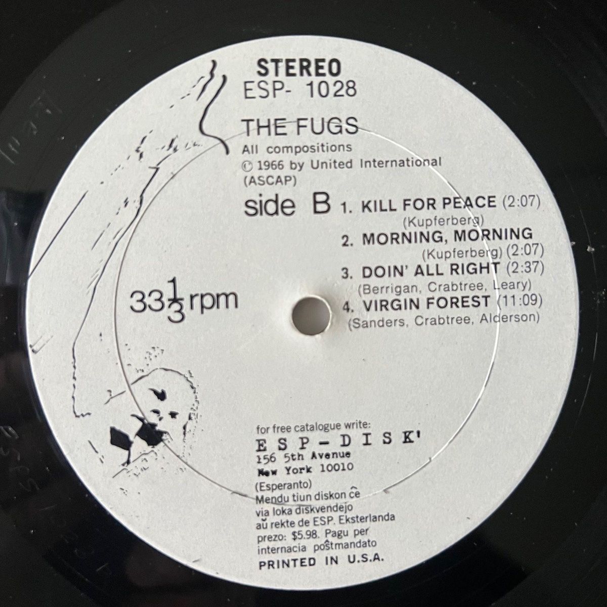 Fugs - Same / US-Press. 1966 - (VG++/VG++)