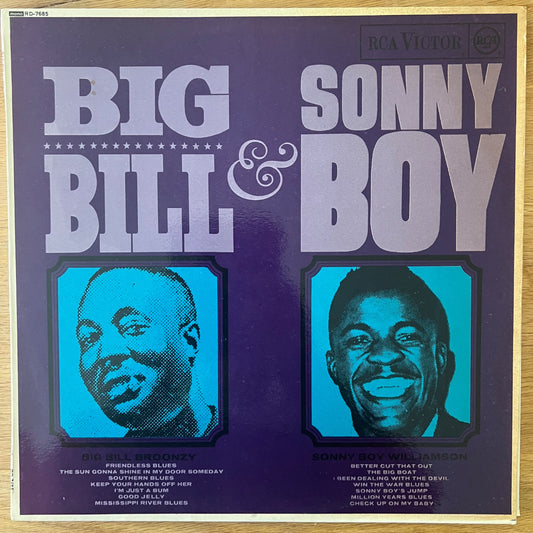 Big Bill Broonzy &amp; Sonny Boy Williamson - Big Bill &amp; Sonny Boy / 1st UK Press. 1964 - Mono - (M-/VG++)