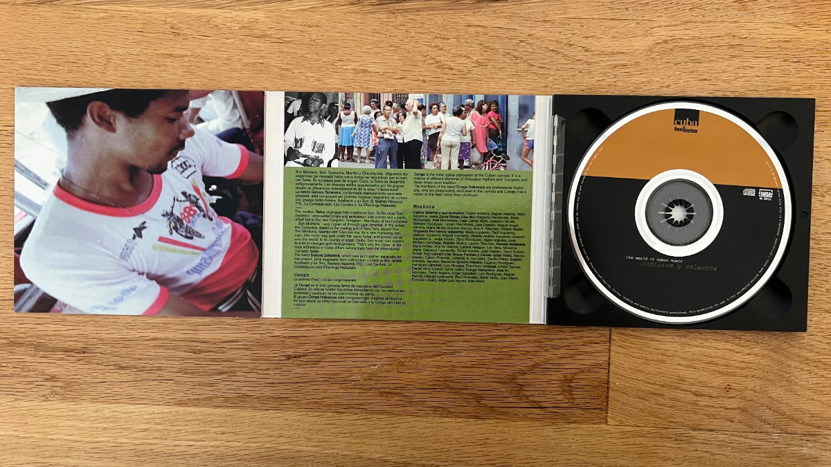 Various - Santeros Y Salseros / CD - 1. Swiss-Press. 1997 - (M-/M-)