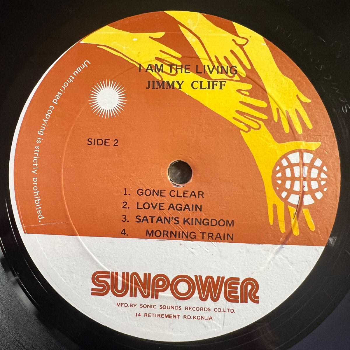 Jimmy Cliff - I Am The Living / 1. Jamaica-Press. 1980 - (VG++/M-)