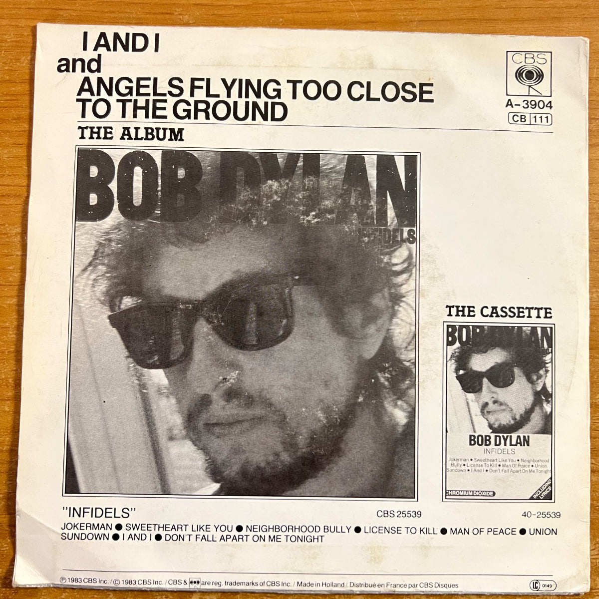 Bob Dylan - I And I / 1. NL-Press. 1983 - (VG++/VG+)