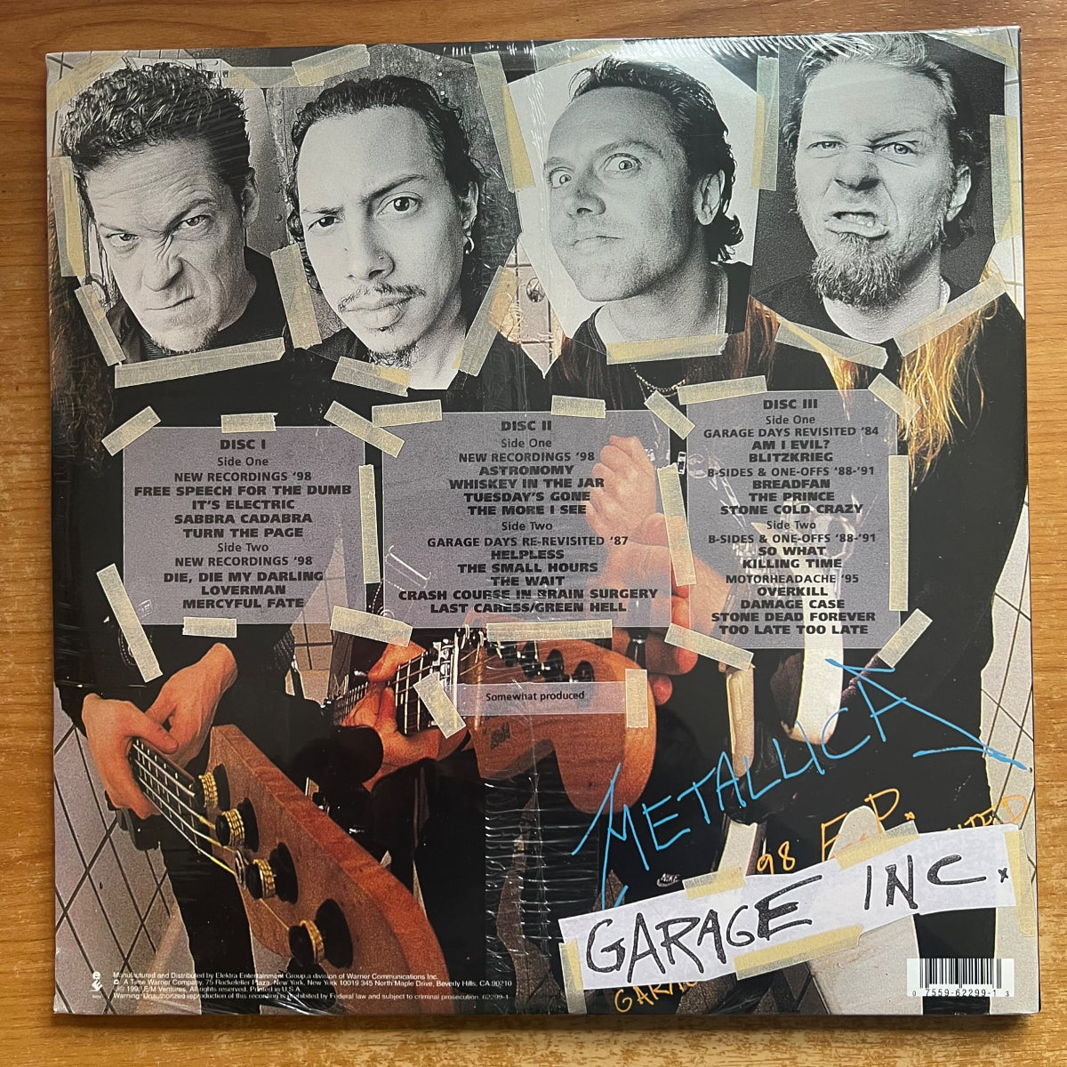 Metallica - Garage Inc. / 3 LP - 1. US-Press. 1998 - (Mint & Sealed)