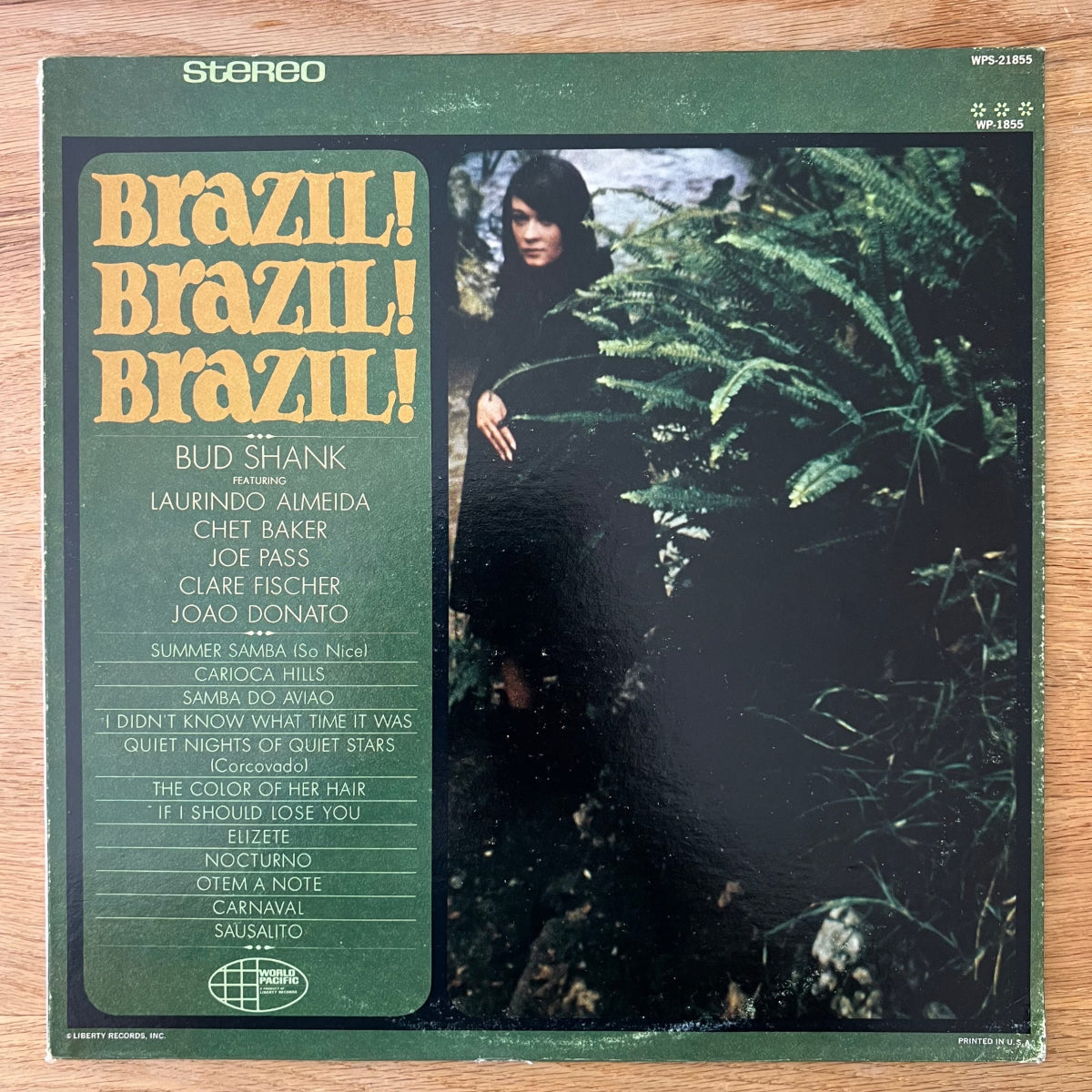 Bud Shank - Brazil! Brazil! Brazil! / 1. US-Press. 1966 - (M-/VG+)
