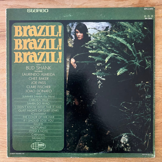 Bud Shank - Brazil! Brazil! Brazil! / 1. US-Press. 1966 - (M-/VG+)