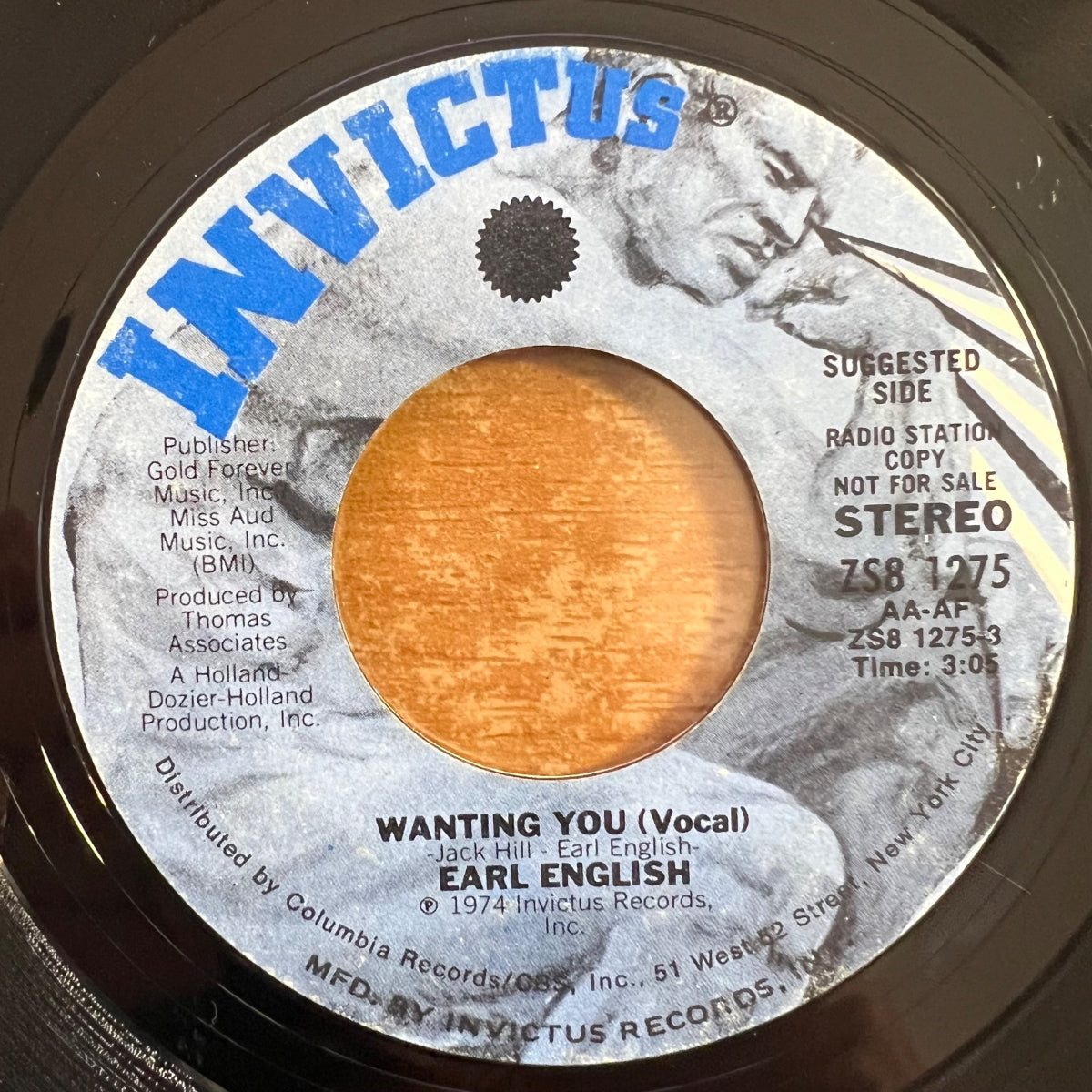 Earl English - Wanting You / US-Promo 1974 - (M-/Neutral)