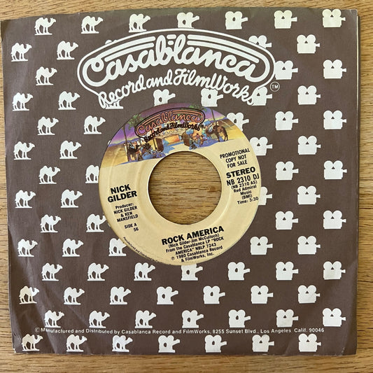 Nick Gilder - Rock America / US-Promo 1980 - Very nice Copy