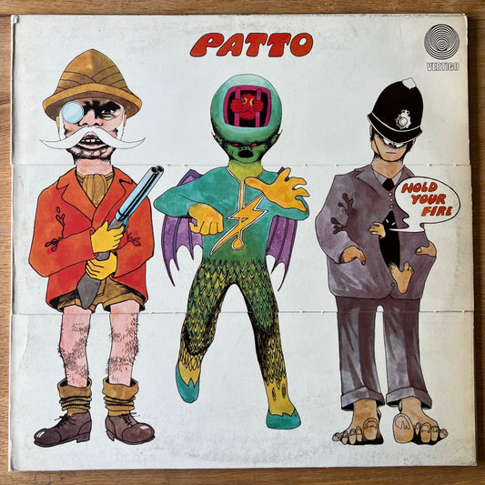 Patto - Hold Your Fire / 1st UK Press. 1971 - Gimmix Fold-Out Cover - (M-/VG+)