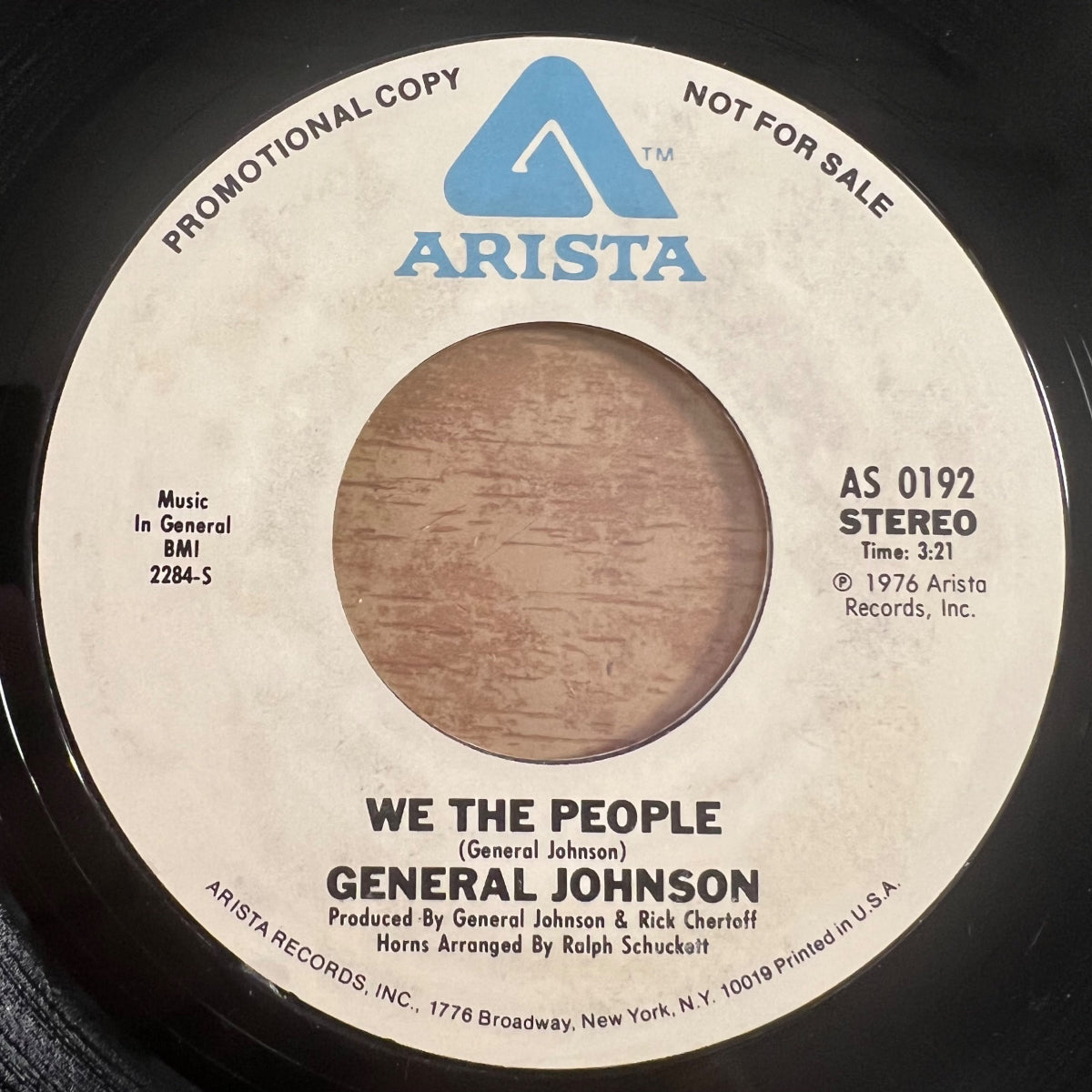 General Johnson - We The People / US-Promo 1976 - (VG+/Neutral)