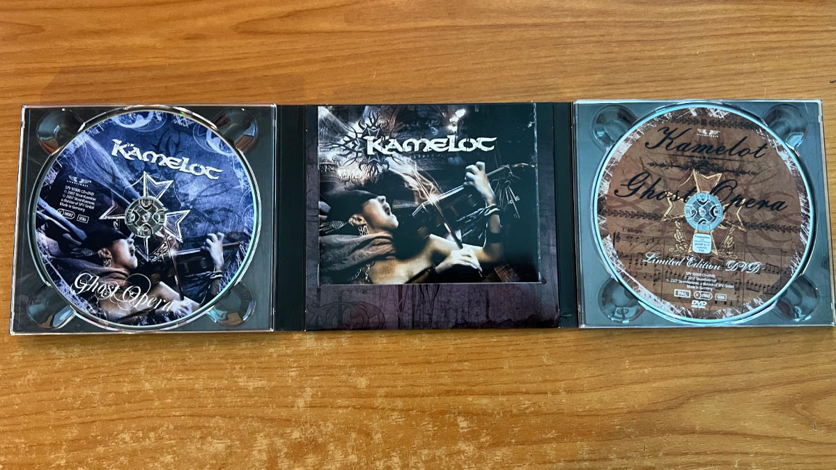 Kamelot - Ghost Opera / CD & DVD - 1. D-Press. 2007 - Digipak - (M-/M-)