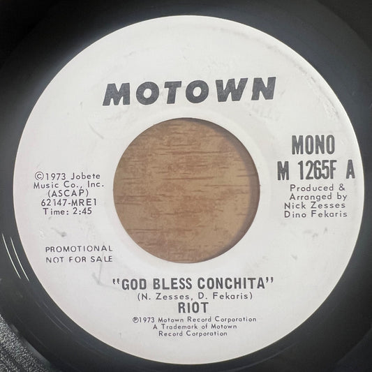 Riot - God Bless Conchita / US-Promo 1973 - (VG++/Neutral)