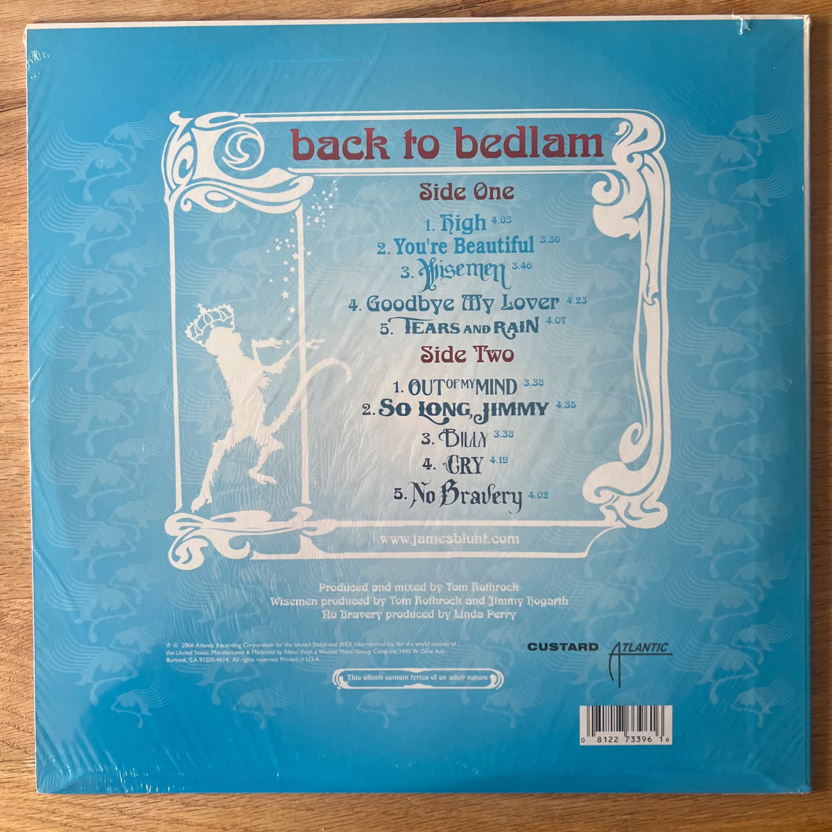 James Blunt - Back To Bedlam / 1. US-Press. 2006 - (Mint & Sealed)
