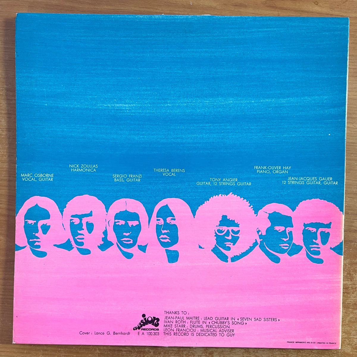 Hand - Everybody's Own / 1. Swiss-Press. 1972 - (M-/M-)