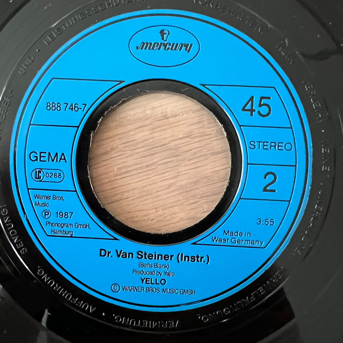 Yello & Shirley Bassey - The Rhythm Divine / 1. D-Press. 1987 - (M-/M-)