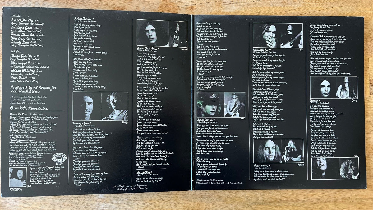 Lynyrd Skynyrd - Pronounced Lee-Nerd Skin-Nerd / 1. UK-Press. 1974 - (VG++/VG++)