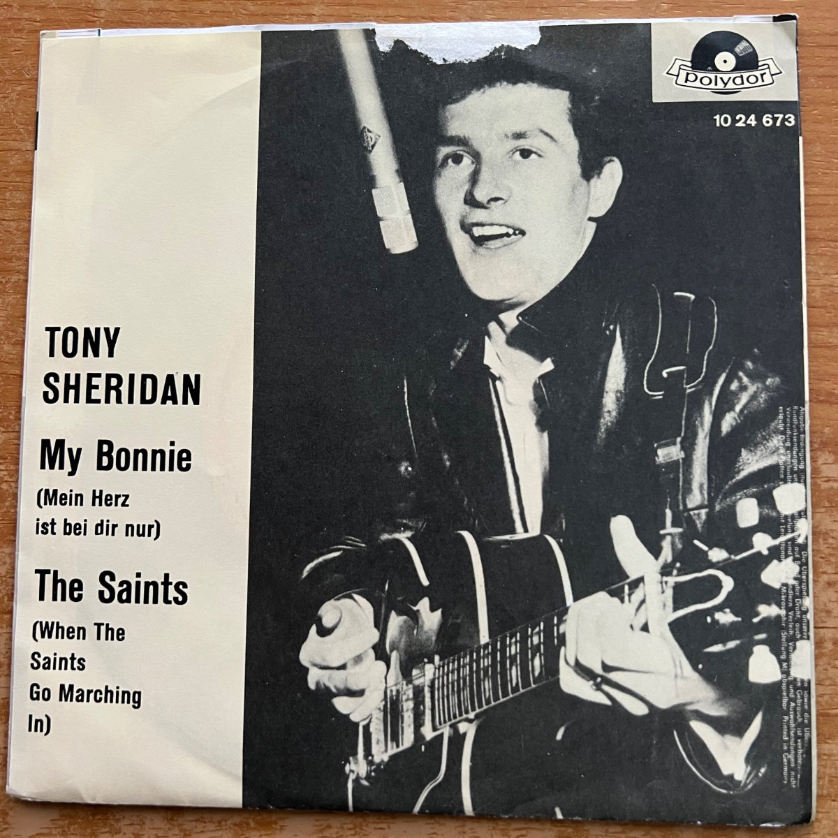 Tony Sheridan & Beat Brothers - My Bonnie / D-Press. 1986 - (M-/VG++)