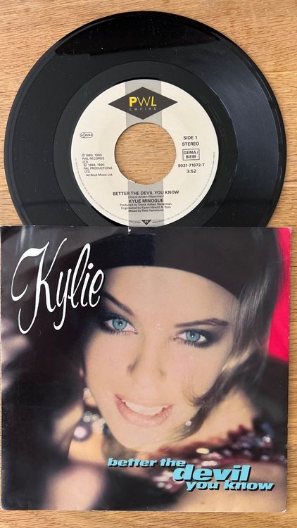 Kylie Minogue - Better The Devil You Know / 1. D-Press. 1990 - (M-/VG++)