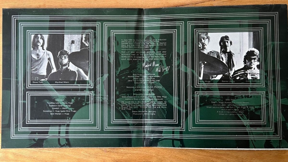 Manfred Mann Chapter Three - Same / 1. UK-Press. 1969 - (M-/VG++)