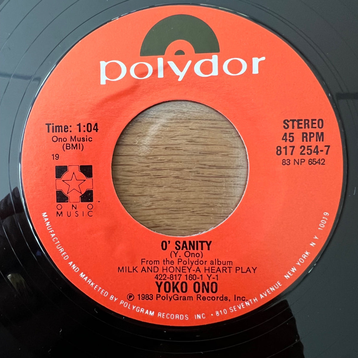 John Lennon - Nobody Told Me / 1. US-Press. 1984 - (M-/VG++)