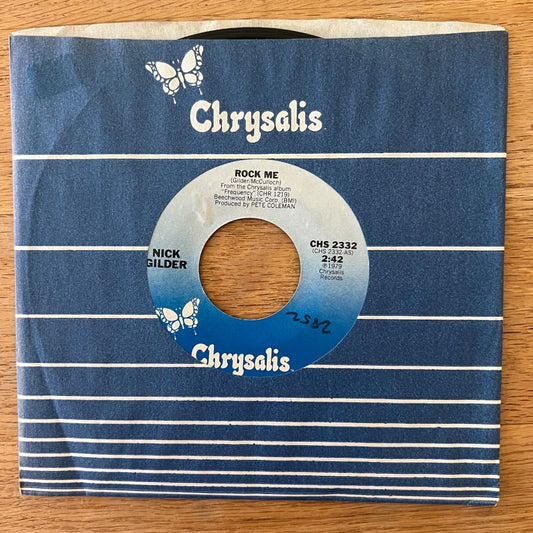 Nick Gilder - Rock Me / 1st US Press. 1979 - (M-/VG++)