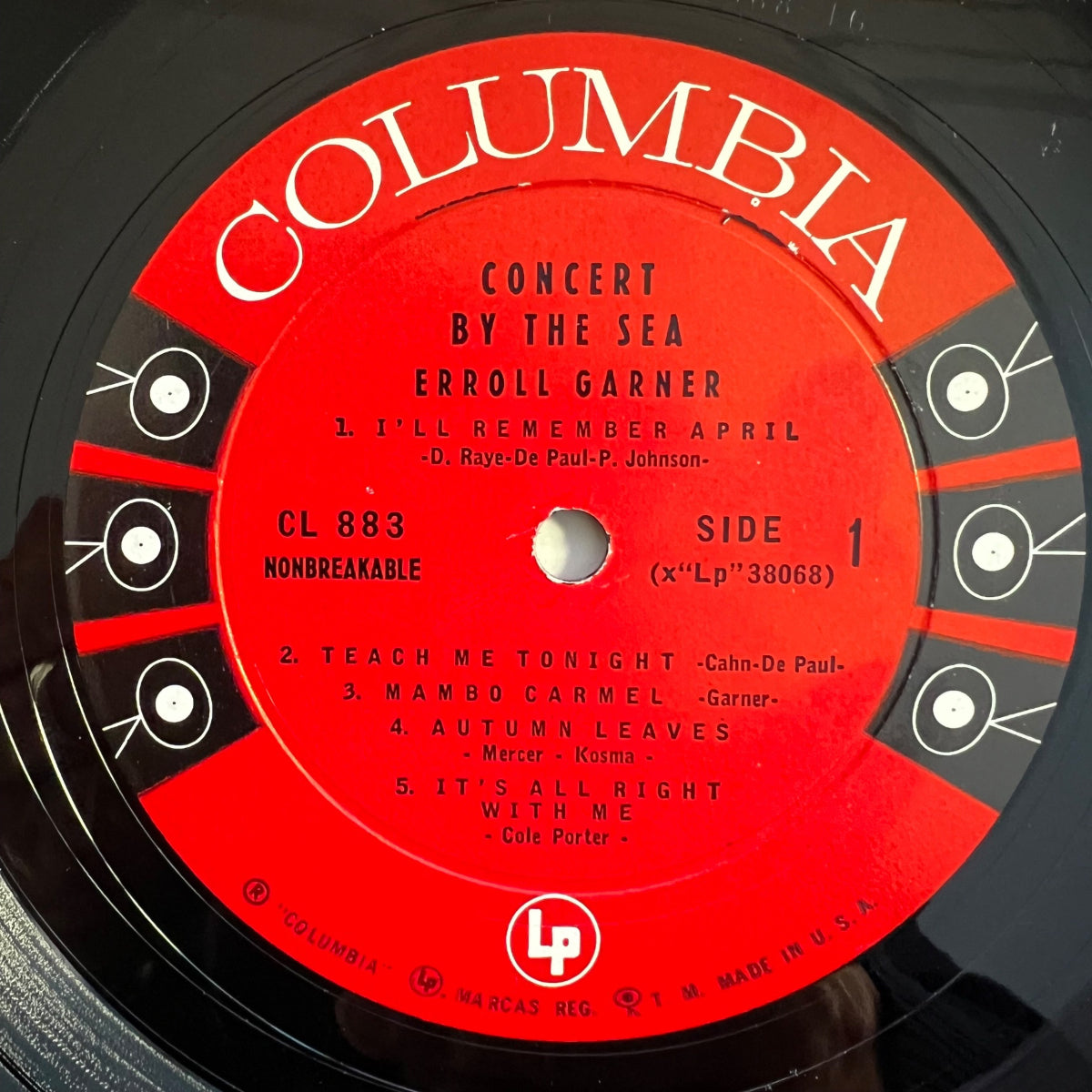 Erroll Garner - Concert By The Sea / 1. US-Press. 1956 - (M-/VG++)