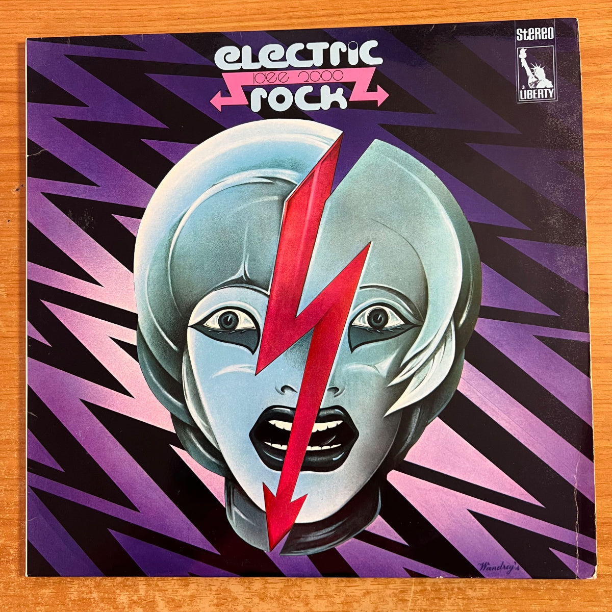 Various - Electric Rock / 2 LP - 1. D-Press. 1970 - Krautrock - (M-/VG+)