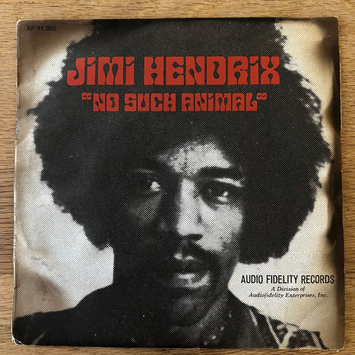 Jimi Hendrix - No Such Animal / 1. France-Press. 1970 - (VG+/VG+)