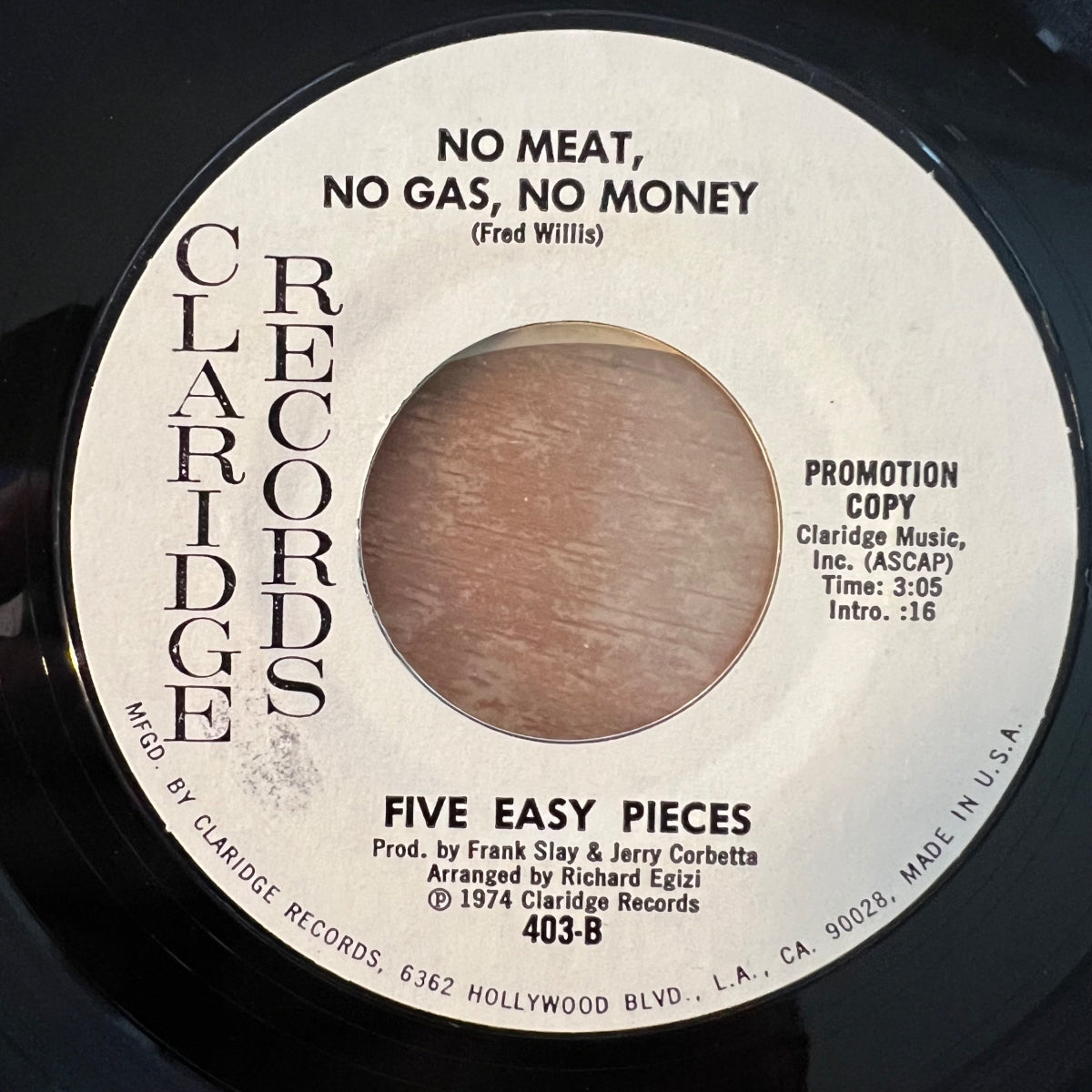 Five Easy Pieces - Do You Wanna Dance / US-Promo 1974 - (M-/Neutral)