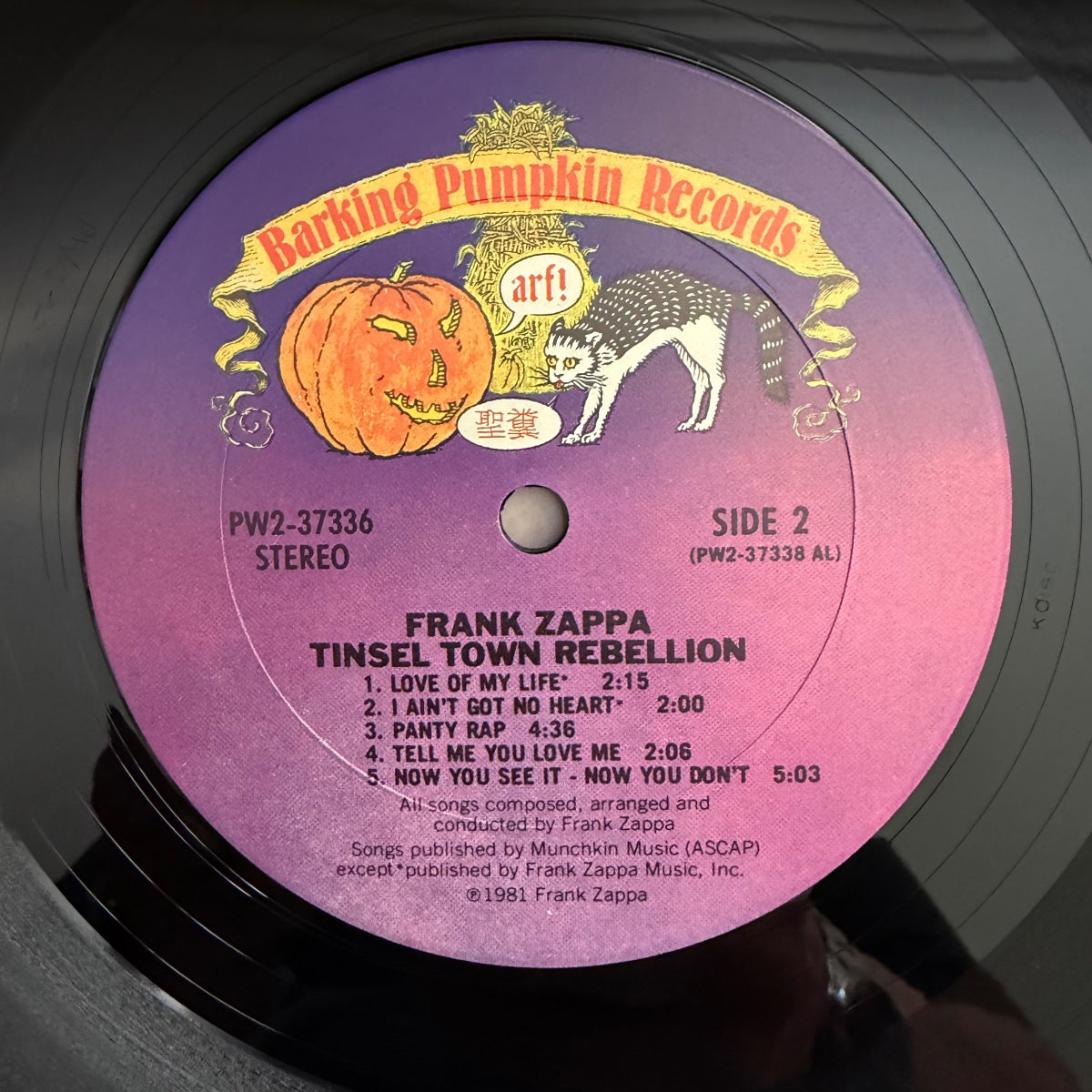 Frank Zappa - Tinsel Town Rebellion / 2 LP - 1. US-Press. 1981 - (M-/VG+)