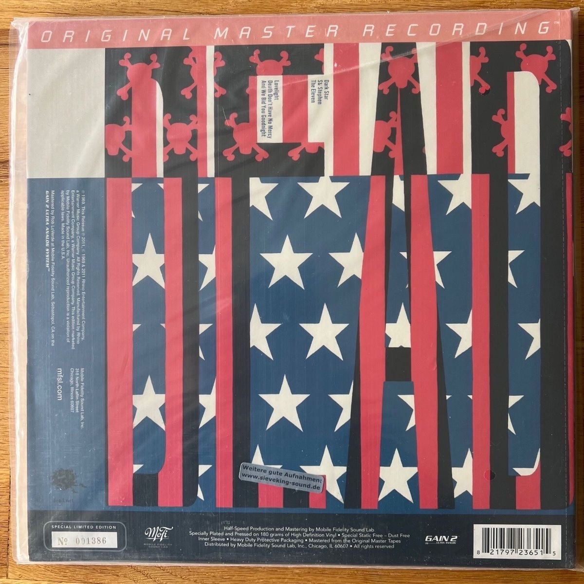 Grateful Dead - Live, Dead / 2 LP - Audiophile MFSL - (Mint & Sealed)