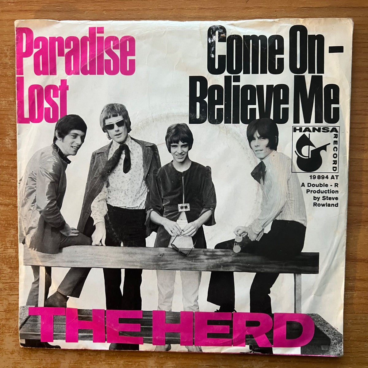 Herd - Paradise Lost / 1. D-Press. 1968 - (VG++/VG+)