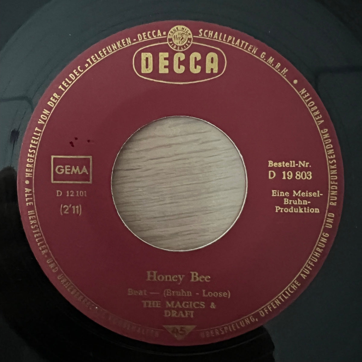 Magics & Drafi - Honey Bee / 1. D-Press. 1966 - (VG++/VG+)