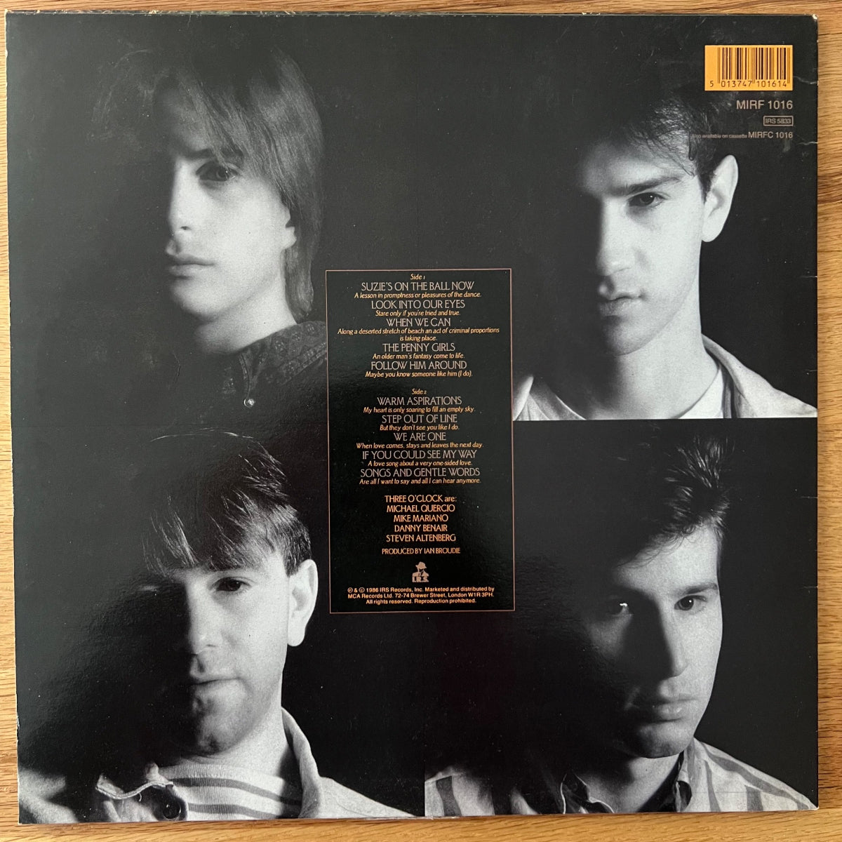 Three O'Clock - Ever After / 1. UK-Press. 1987 - (M-/M-)