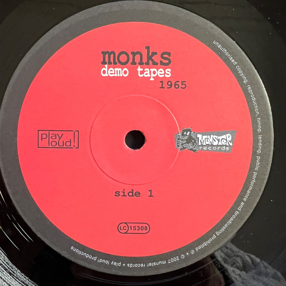 Monks - Demo Tapes 1965 / 1. Spain-Press. 2007 - (Mint)