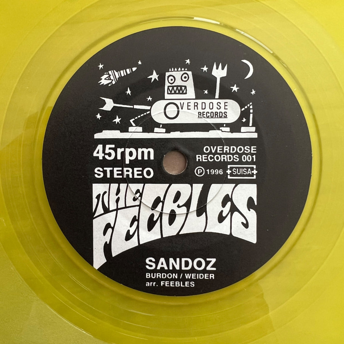 Feebles - I'll Be Yours / 1. Swiss 1996 - Swiss Garage Rock - (Mint)