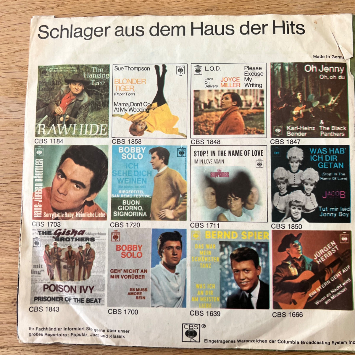 Johnny Cash - In Virginia / 1. D-Press. 1965  - Deutsch Gesungen - (VG+/VG)