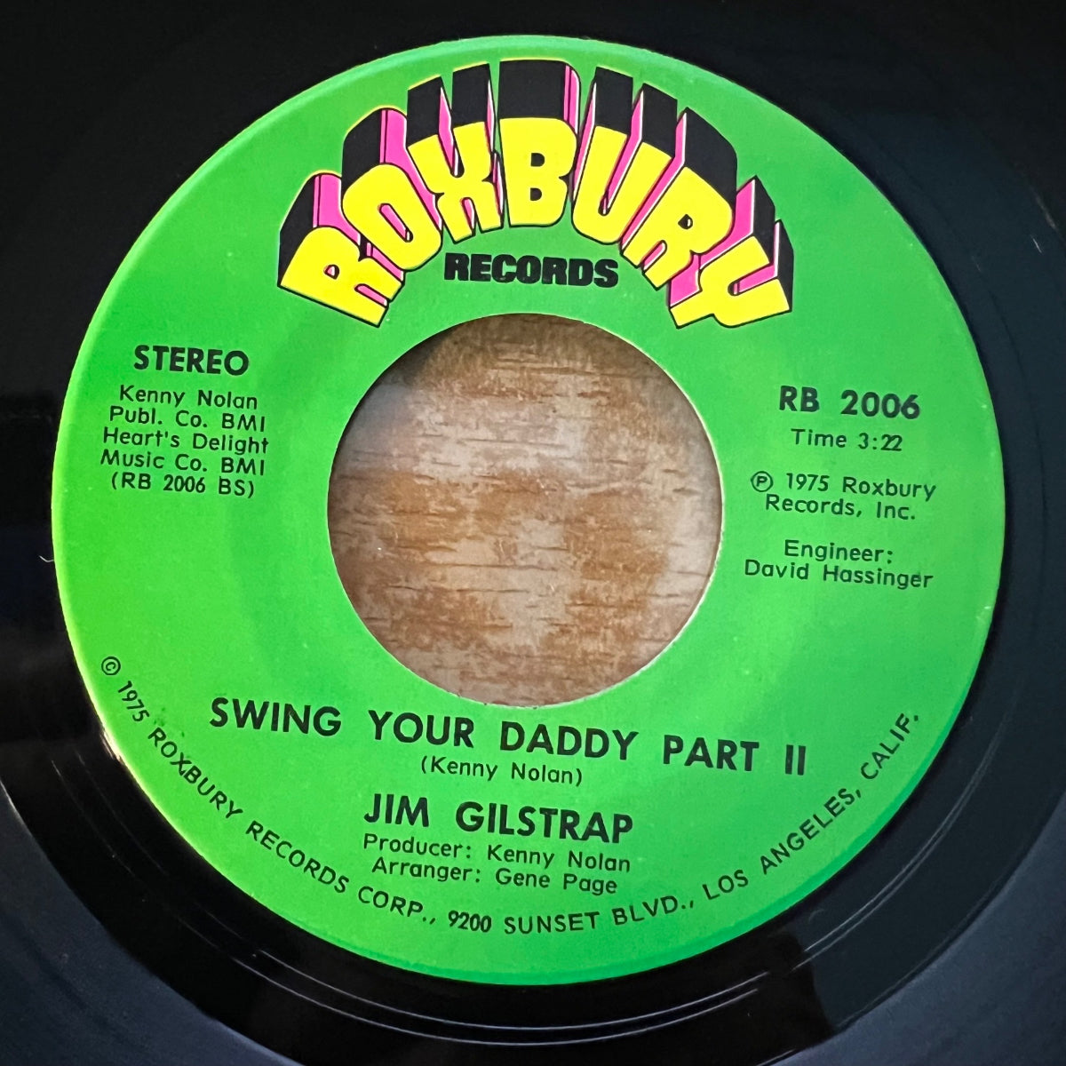Jim Gilstrap - Swing Your Daddy / 1. US-Press. 1975 - (VG++/Neutral)