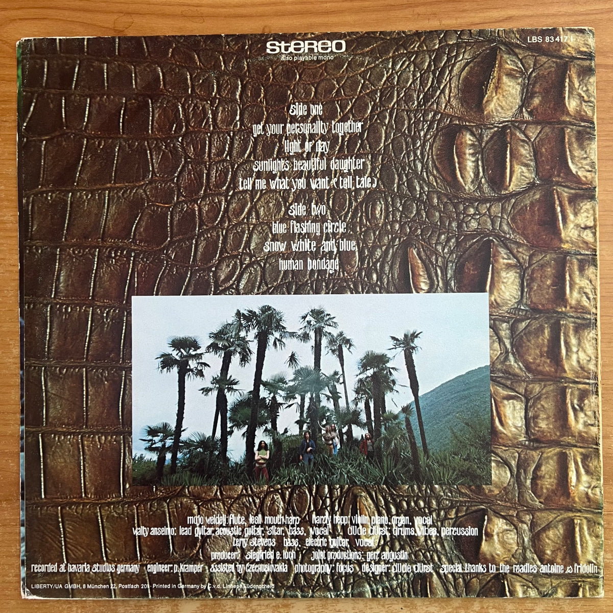 Krokodil - Swamp / 1. D-Press. 1970 - (VG+/VG++)