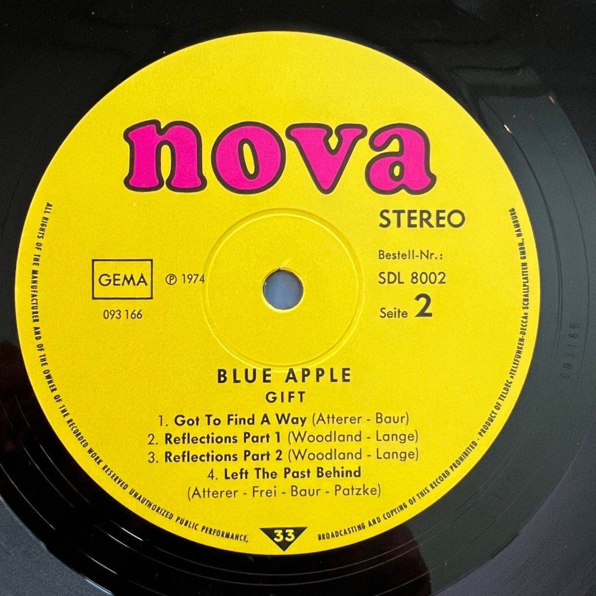 Gift - Blue Apple / 1. D-Press. 1974 - (M-/VG+)