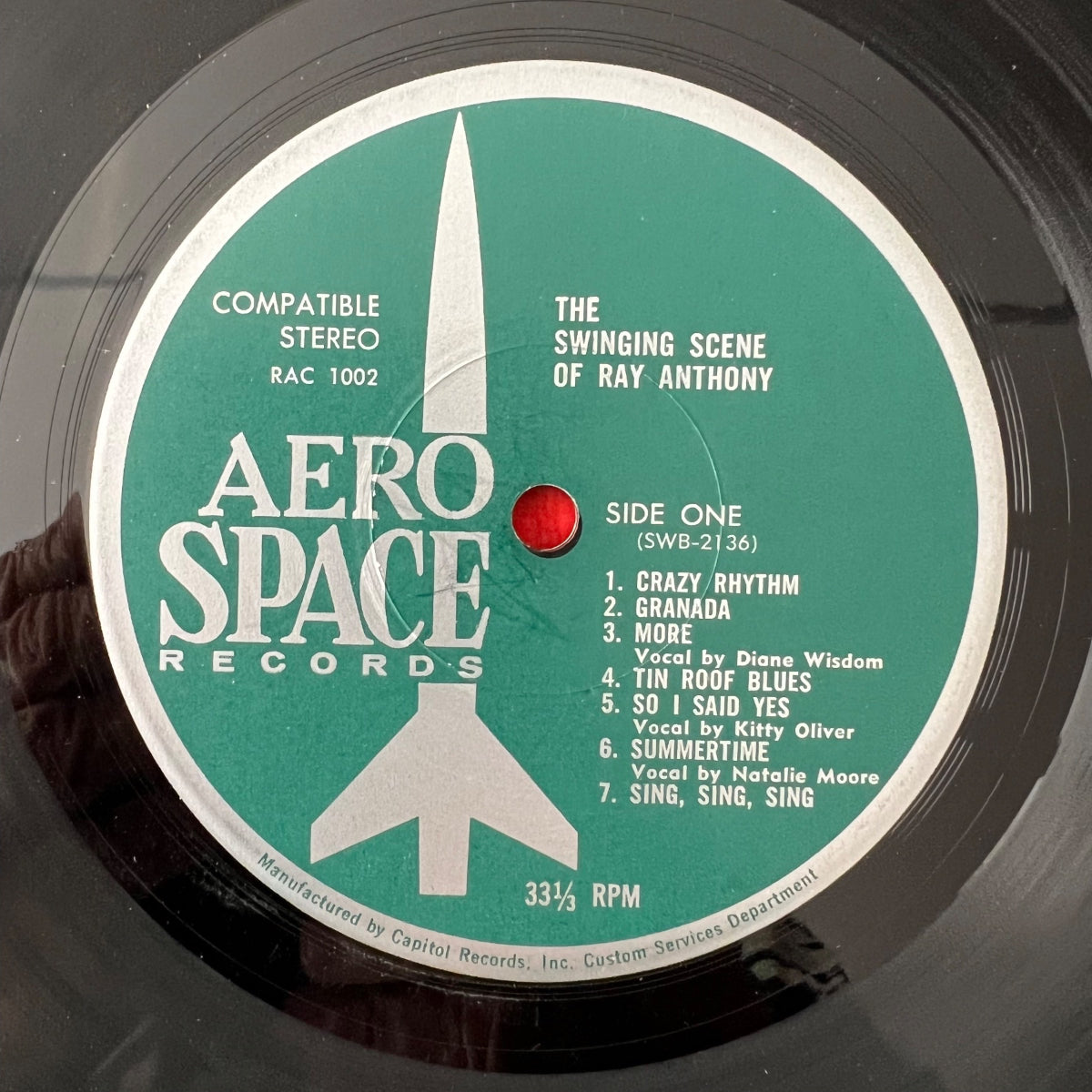 Ray Anthony - The Swinging Scene Of Ray Anthony / 1. US-Press. 1968 - (G+/VG++)