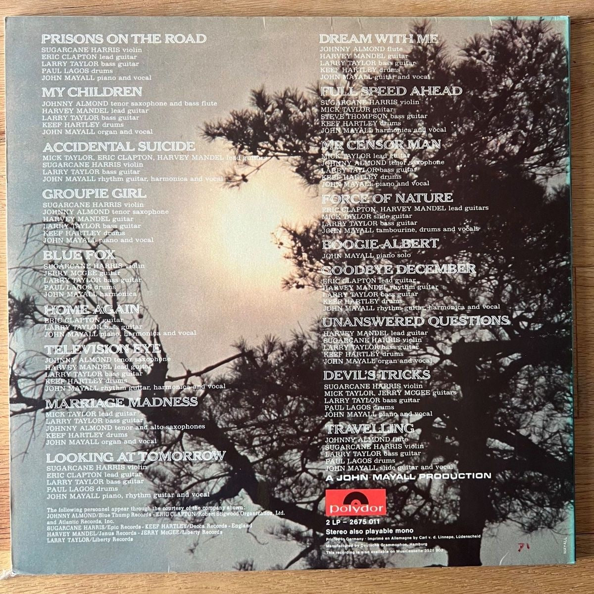 John Mayall - Back To The Roots / 2 LP - 1. D-Press. 1971 - (M-/M-)