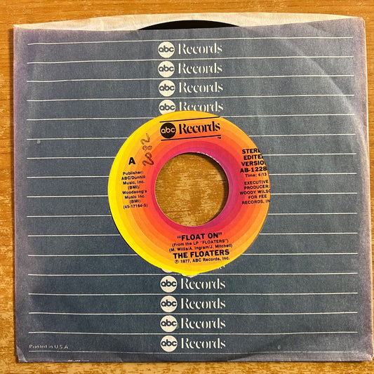 Floaters - Float On / 1. US-Press. 1977 - (M-/VG++)
