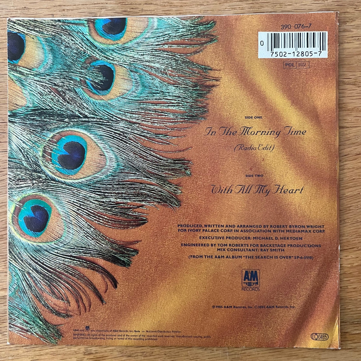 Tramaine Hawkins - In The Morning Time / 1. NL-Press. 1985 - (M-/VG++)