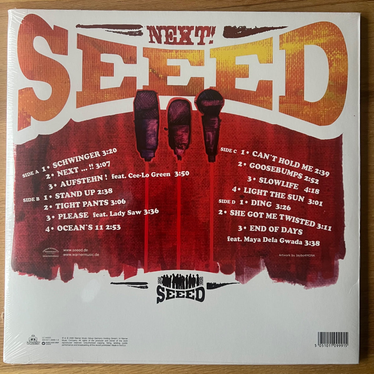 Seeed - Next! / 2 LP - 1. D-Press. 2005 - (Mint & Sealed)