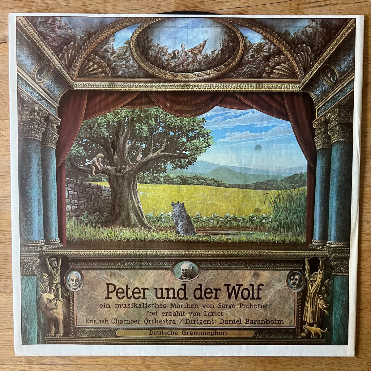 Loriot, Serge Prokofieff, Jörg Müller - Peter Und Der Wolf / D-Press. 1985 - (M-/M-)